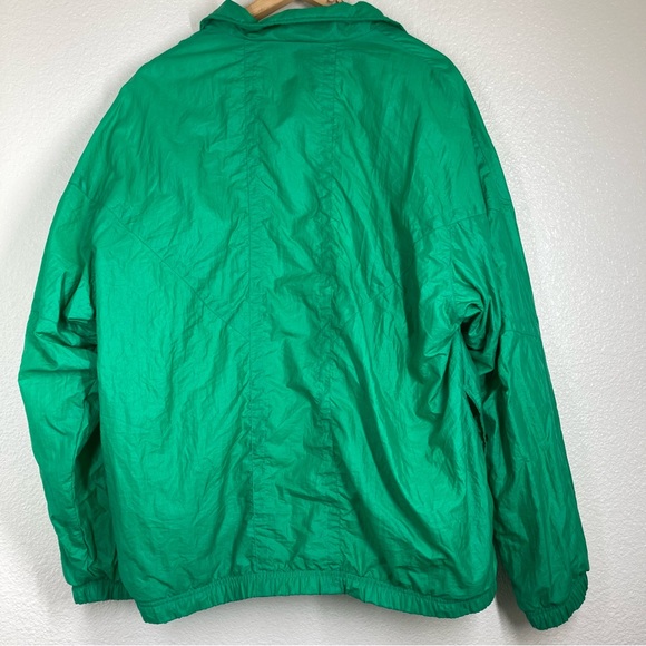 Vintage 80's Head Windbreaker Green Mens XL Sportswear Retro - Picture 10 of 15